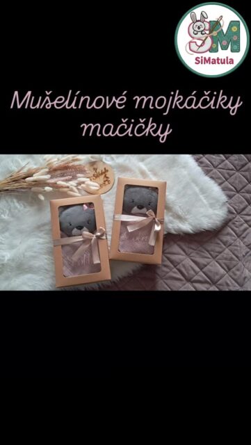 #simatula #personalizovanahracka #predeti #forbaby

Mojkáčik s mušelínovou dečkou a hlavou mačičky.