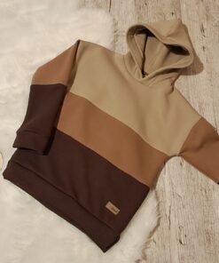 Mikina s kapucňou trikolor - vlastný výber alebo jednofarebka