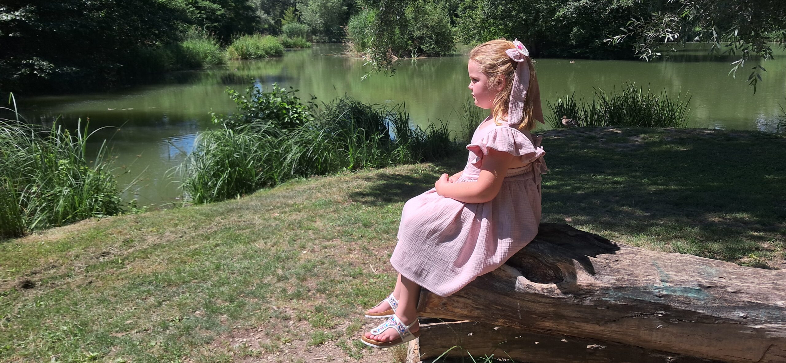 Mušelínové rastúce šaty Melody staroružové - Lúka s lienkou - Image 4