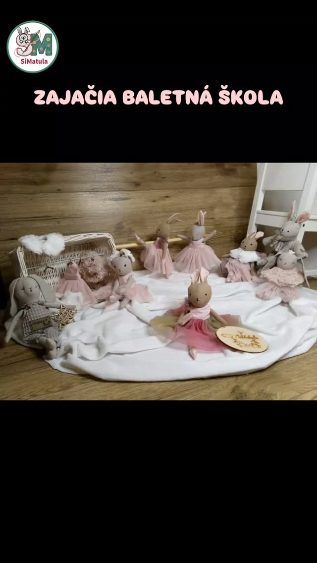 Zajačia baletná škola,
predala sa posledná baletka a opäť ušijem ďaľšie originály 🐰🐰v obostranných šatách, balerínkami, pelerínkou a možno aj s prekvapením ako bola saténová perinka.
Stačí sledovať IG,FB alebo eshop www.simatula.sk aby Vám nič neuniklo.
Stačí napísať 📩, 📲 a objednať.

Krasny deň s Láskou 🩷🐰SiMatula
#simatula #sewingforkids #sijempredeti #balerina #sitehracky